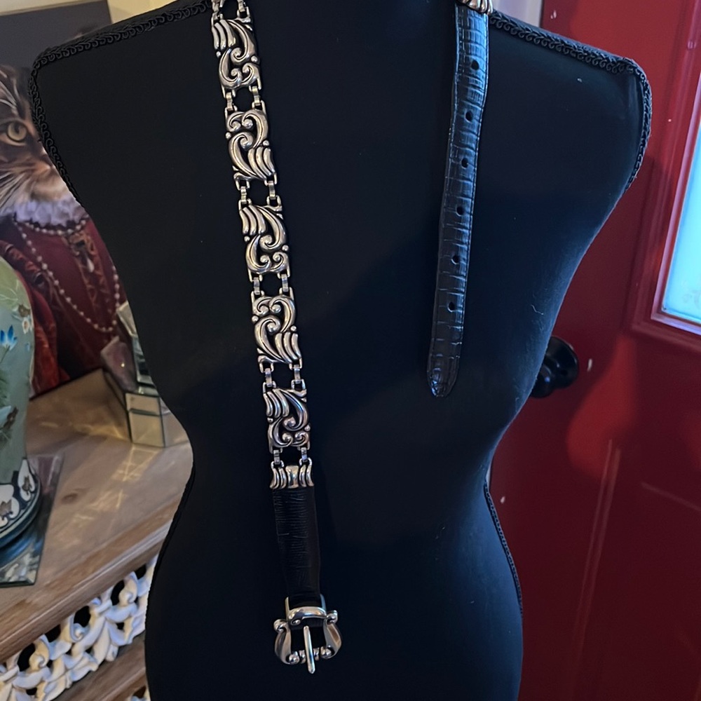 Brighton Belt crafted in the USA very well made  34 inches long size medium